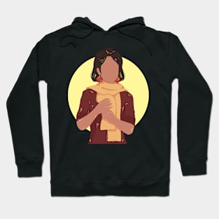 illustrator women shall yellow Hoodie